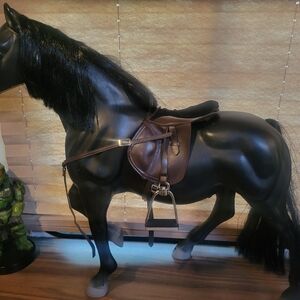 Battat Black Gelding Horse